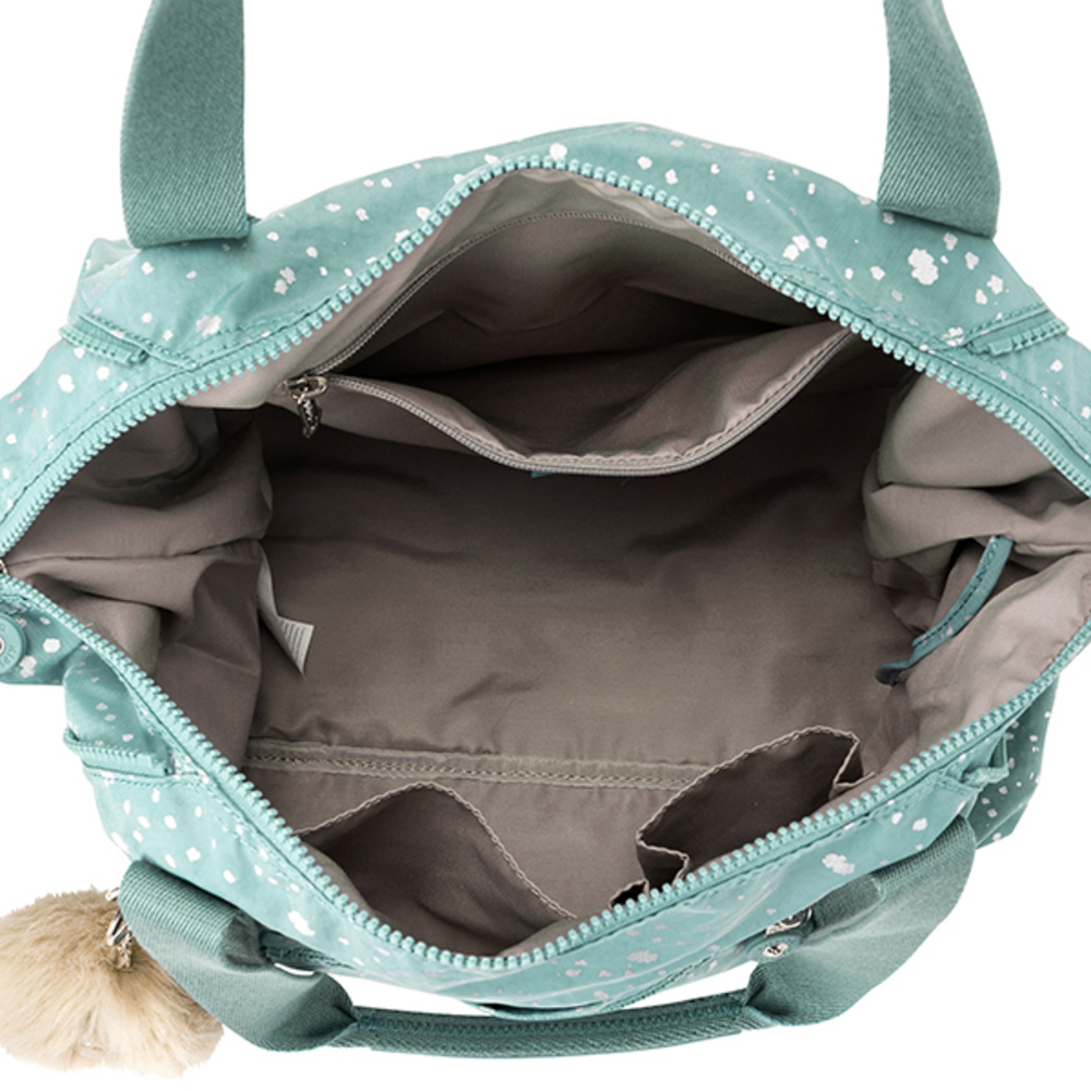 Kipling Handbag Basic Plus Mint Light Blue - image 5